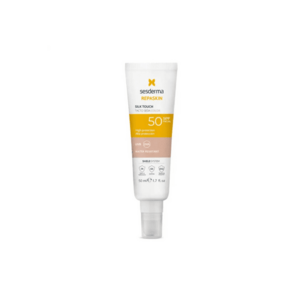 Protectie solara ridicata REPASKIN Silk Touch Color SPF50 - textura catifelata si absortie rapida - rezistent la apa - 50ml imagine