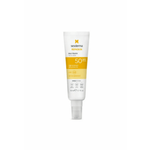 Protectie solara avansata UVB/UVA REPASKIN Silk Touch SPF50 - textura catifelata si mata - rezistent la apa - 50ml imagine