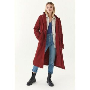 Geaca luna cu cordon - Rosu inchis imagine