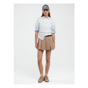 Fusta-pantalon cu aspect plisat imagine
