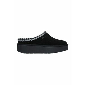 Saboti din piele intoarsa Keep Cozy - Negru imagine