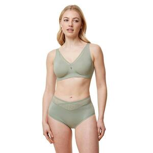 Chiloti hipster cu talie inalta True Shape Sensation - Verde sparanghel imagine
