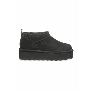 Ghete slip-on flatfornm Retro - Negru imagine