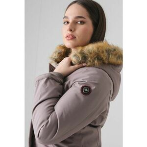Jacheta parka Dinastiana - Maro taupe imagine