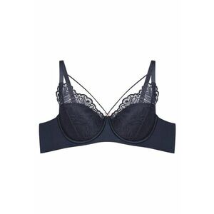Sutien captusit Korin - gri inchis - microfibra si dantela - 65497 - Gri inchis imagine