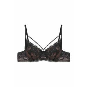 Sutien cu push-up Intonation - Bumbac - negru imagine