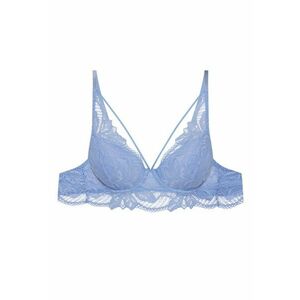Sutien cu push-up Okay - Textil - Albastru imagine