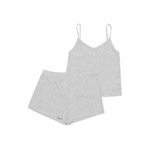 Pijamale de dama gri deschis viscoza imagine