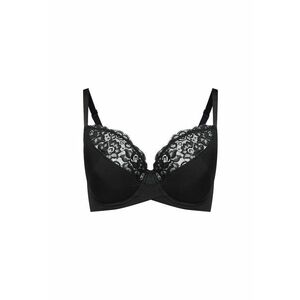 Sutien semicaptusit Allie - Bumbac - Negru imagine