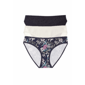 Set 3 perechi de chiloti Mi-Mi - Bumbac - pentru femei - Multicolor - 5903972073964 imagine