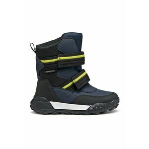 Ghete cu velcro - Negru/Bleumarin imagine