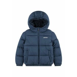 Geaca cu logo brodat - Albastru inchis imagine