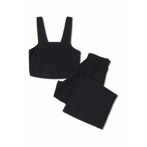 Pijama de dama viscoza negru imagine