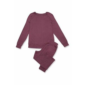 Pijamale de dama viscoza elastan mov imagine