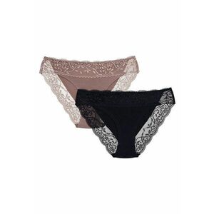 Set de 2 Chiloti Patri Negru bronz - Multicolor imagine