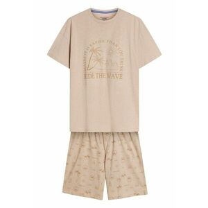 Pijama barbati Sand bej imagine