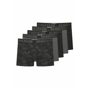 Boxeri (crac mai lung) set de 5 perechi Soul Negru - Gri - Multicolor imagine
