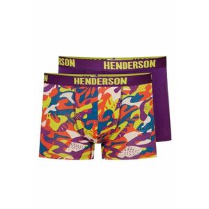 Boxeri (crac mai lung)Spin 2-pak violet - moro - Multicolor imagine