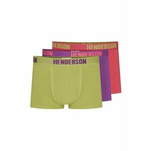 Boxeri Star set de 3 perechi verde lamaie - violet - rosu - Multicolor imagine