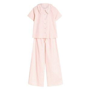 Pijama dama Narella roz - Carouri imagine