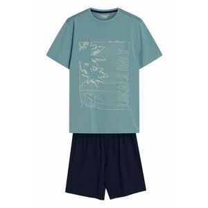 Pijama barbati Surf albastru - bleumarin imagine