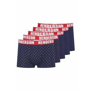 Boxeri Ohio set de 5 perechi bleumarin - rosu - Multicolor imagine