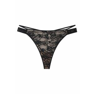Chiloti stringi Bisous negru - Negru imagine