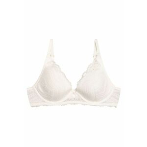 Sutien captusit Bogna alb - Alb imagine