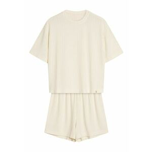 Costum dama Ravi Alb crem - Crem imagine