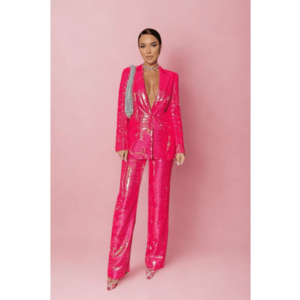 Pantaloni Leo - - Roz imagine