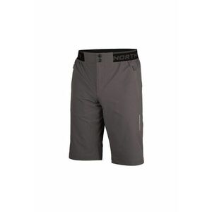 Pantaloni scurti cu talie elastica pentru barbati Roberto - Gri inchis imagine
