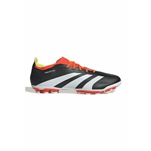 Pantofi de piele ecologica pentru fotbal Predator League - Alb/Negru/Rosu vermillion imagine