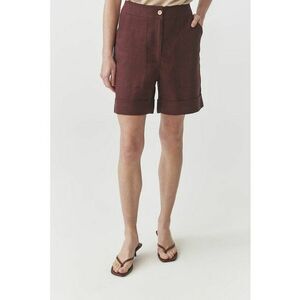 Pantaloni scurti de in - Maro imagine