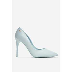 Pantofi Material Sintetic - Culoare Albastru - Albastru imagine