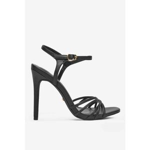 Sandale cu toc Elegante - Negru imagine