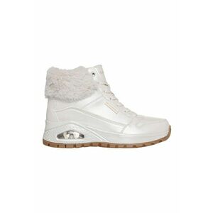 Ghete din piele ecologica cu garnitura cu blana sintetica Uno Rugged Galactic Heights - Alb murdar imagine