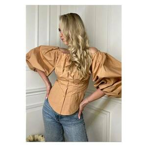 Camasa maro tip corset Ursa imagine