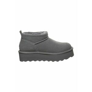Ghete slip-on flatfornm Retro - Gri imagine
