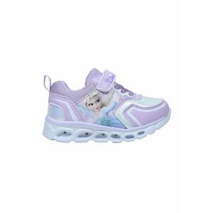 Pantofi sport cu model si LED-uri - Lila/Albastru glaciar/Argintiu imagine