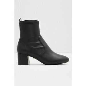 Botine din piele Tirgus - Negru imagine