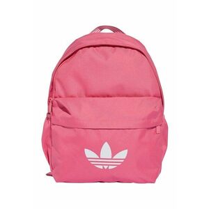 Rucsac cu imprimeu logo contrastant - Alb/Roz zmeuriu/Roz pastel imagine