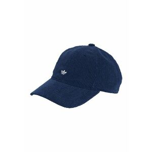 Sapca baseball unisex cu aspect striat - Albastru indigo/Alb murdar imagine
