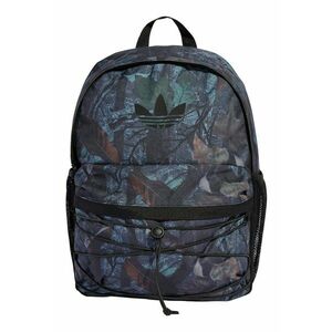 Rucsac cu buzunar frontal cu fermoar Forest Camo CI - Negru/Albastru deschis/Bleumarin imagine