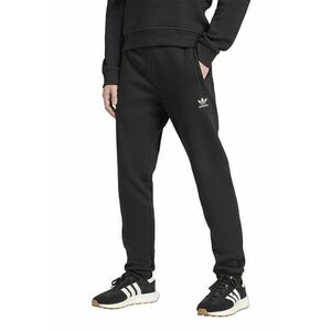 Pantaloni de trening slim fit cu buzunare Trefoil Essentials - Alb murdar/Gri antracit imagine