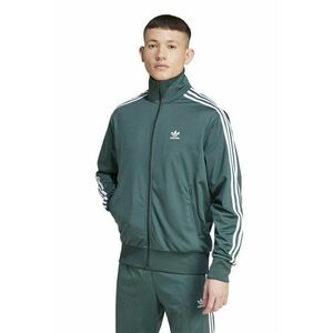 Bluza de trening cu fermoar si guler inalt Firebird - Alb/Verde aquamarin imagine