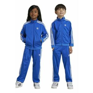 Trening cu fermoar si detalii logo Firebird - Alb/Albastru royal imagine