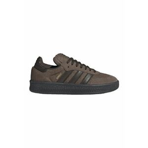 Pantofi sport cu garnituri din piele intoarsa Samba XLG - Maro inchis imagine