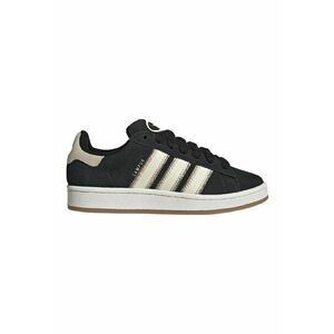 Pantofi sport din piele intoarsa Campus 00S - Alb fildes/Negru imagine
