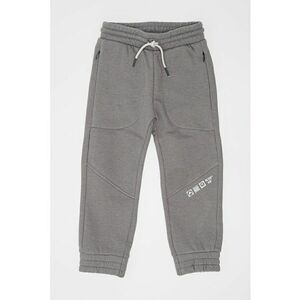 Pantaloni de trening cu talie ajustabila - Gri inchis imagine