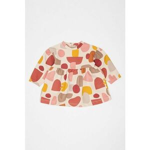 Rochie cu imprimeu grafic - Multicolor imagine